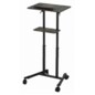 Gembird TVS-DESK-01-BK escritorio de pie Negro