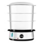 Cecotec Vapovita 3000 Inox vaporizador Independiente 800 W Negro, Acero inoxidable, Transparente