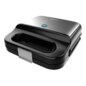 Cecotec 04309 sandwichera 1000 W Negro, Acero satinado