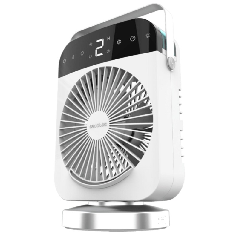 Cecotec EnergySilence 600 DeskChill Smart Rotate Negro, Blanco