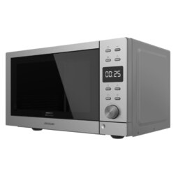 Cecotec 01399 microondas Negro, Acero Microondas con grill Encimera 20 L 700 W