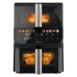 Cecotec Cecofry DuoLevel 10000 DuoSize Window Doble 10 L Independiente 2000 W Freidora de aire caliente Negro
