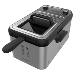 Cecotec CleanFry Infinity 3000 Sencillo 3 L Independiente 2400 W Freidora Acero inoxidable
