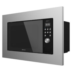 Cecotec 01380 microondas Negro, Acero Microondas con grill Integrado 20 L 700 W