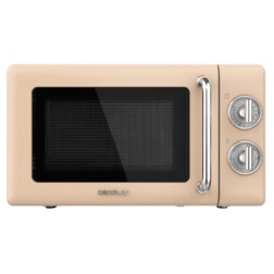 Cecotec 01704 microondas Beige Solo microondas Encimera 20 L 700 W