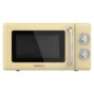 Cecotec 01708 microondas Beige, Acero inoxidable Microondas con grill Encimera 20 L 700 W