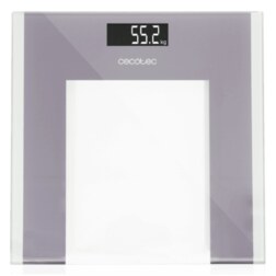 Cecotec Surface Precision Healthy Plaza Gris, Transparente, Blanco Báscula personal electrónica