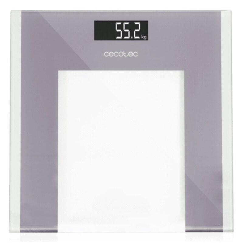 Cecotec Surface Precision Healthy Plaza Gris, Transparente, Blanco Báscula personal electrónica