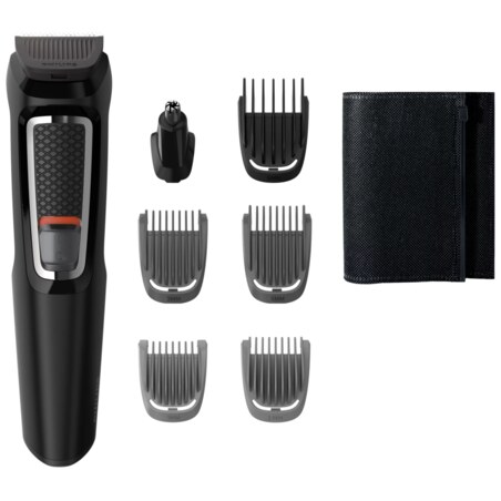 Philips MULTIGROOM Series 3000 Cara y cabello 7 en 1 con 7 herramientas