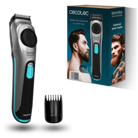 Cecotec Bamba PrecisionCare AllDrive Pro Negro, Plata Ión de litio