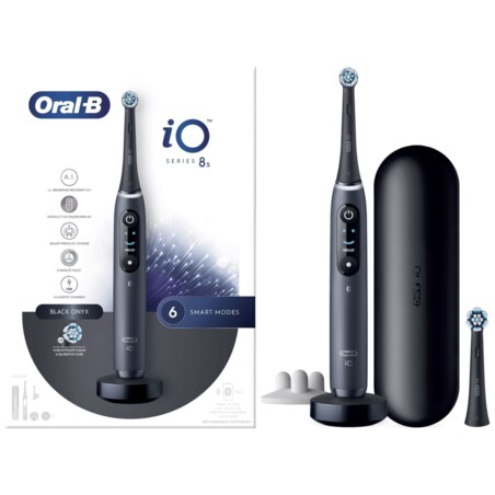 Oral-B iO 8S Adulto Cepillo dental vibratorio Negro