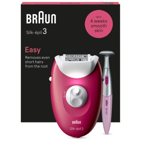 Braun Silk-épil 3 3-202 20 pinzas Fruta del bosque