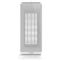 Cecotec 05311 calefactor eléctrico Interior Acero inoxidable, Blanco 2000 W Ventilador eléctrico