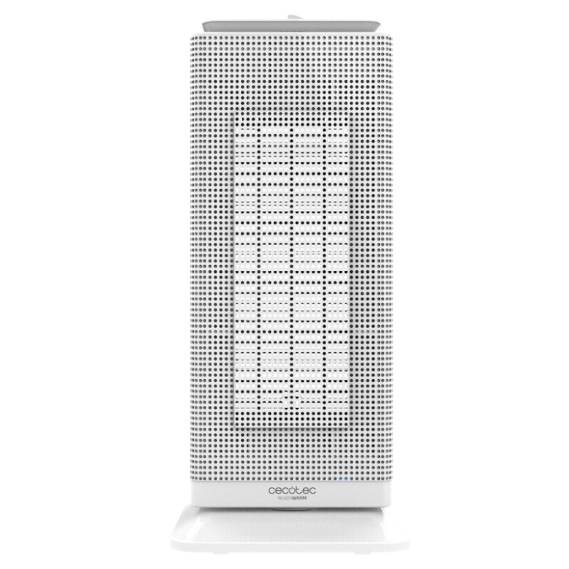 Cecotec 05311 calefactor eléctrico Interior Acero inoxidable, Blanco 2000 W Ventilador eléctrico
