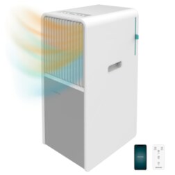 Cecotec 8166 aire acondicionado portátil 65 dB Blanco