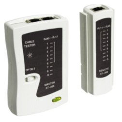 WP WPC-TST-001 comprobador de cables de red Blanco