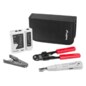Lanberg KIT DE HERRAMIENTAS PARA REDES NT-0301 - TESTER - PELACABLES - CRIMPADORA - HERRAMIENTA DE I