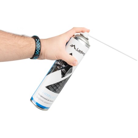 Lanberg CG-600FL-001 limpiador de aire comprimido 600 ml