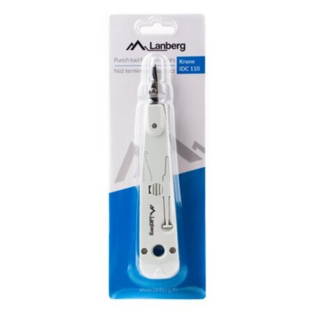 Lanberg NT-0001 crimpadora Herramienta de inserción Blanco