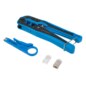 Lanberg NT-0303 crimpadora Juego de herramientas Negro, Azul