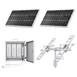TP-Link VIGI SP18090 kit de energía solar Valla electrificada 18 V Mástil