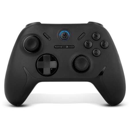 Krom Kadoer Negro Bluetooth/USB Palanca de mando Digital Android, Nintendo Switch, Nintendo Switch 2, PC, iOS