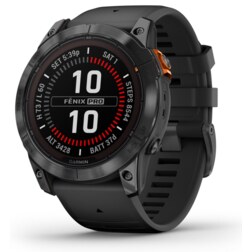Garmin fenix 7X Pro 3,56 cm (1.4") MIP 51 mm Digital 280 x 280 Pixeles Pantalla táctil Gris Wifi GPS (satélite)