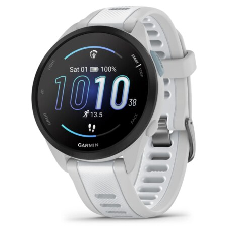 Garmin Forerunner 165 3,05 cm (1.2") AMOLED 43 mm Digital 390 x 390 Pixeles Pantalla táctil Gris GPS (satélite)