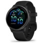 Garmin vívoactive 6 3,05 cm (1.2") AMOLED 42 mm Digital 390 x 390 Pixeles Pantalla táctil Negro Wifi GPS (satélite)