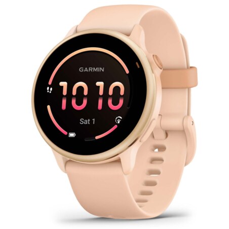 Garmin vívoactive 6 3,05 cm (1.2") AMOLED 42 mm Digital 390 x 390 Pixeles Pantalla táctil Rosa Wifi GPS (satélite)