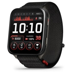 Garmin Venu X1 5,08 cm (2") AMOLED Digital 448 x 486 Pixeles Pantalla táctil Negro Wifi GPS (satélite)