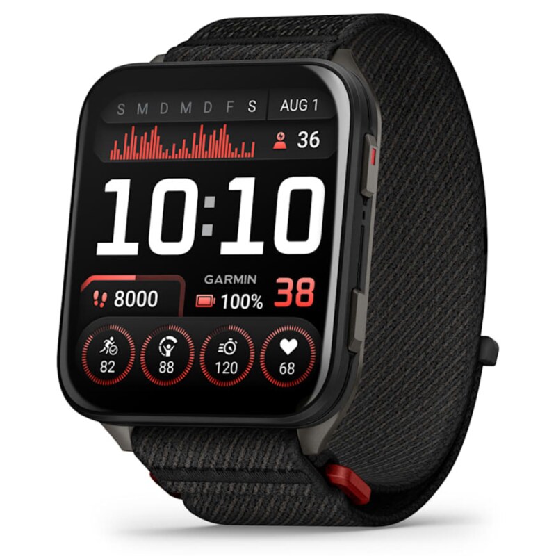 Garmin Venu X1 5,08 cm (2") AMOLED Digital 448 x 486 Pixeles Pantalla táctil Negro Wifi GPS (satélite)