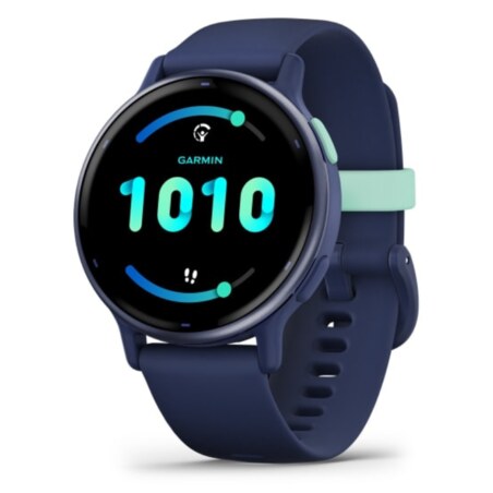 Garmin Vivoactive 5 3,05 cm (1.2") AMOLED 42 mm Digital 390 x 390 Pixeles Pantalla táctil Azul Wifi GPS (satélite)