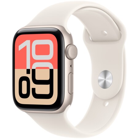 Apple Watch SE (3nd generation) OLED 44 mm Digital 368 x 448 Pixeles Pantalla táctil Beige Wifi GPS (satélite)