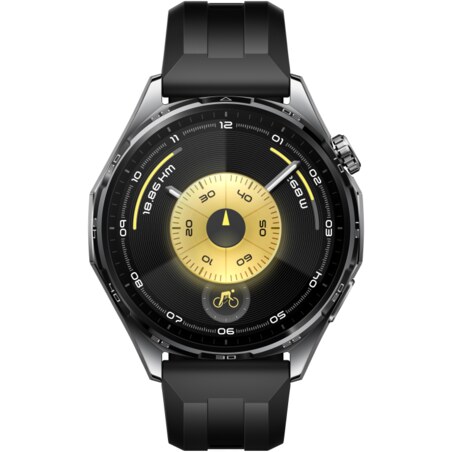 Huawei WATCH GT6 3,73 cm (1.47") AMOLED 46 mm Digital 466 x 466 Pixeles Pantalla táctil Negro GPS (satélite)