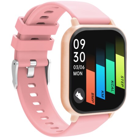 Denver SWC-176RO Relojes inteligentes y deportivos 4,6 cm (1.81") TFT Digital Pantalla táctil Rosa