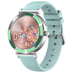 Trevi T-FIT 245 L 3,23 cm (1.27") IPS 41 mm Digital Pantalla táctil Verde, Metálico