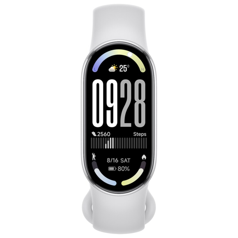 Xiaomi Smart Band 10 Silver AMOLED Pulsera de actividad 4,37 cm (1.72") Plata
