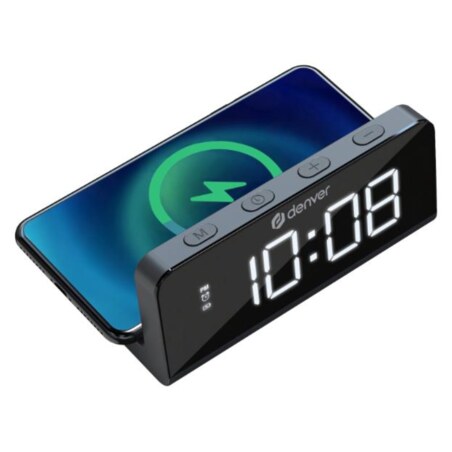 Denver ECQ-103MK2 Reloj despertador digital Negro