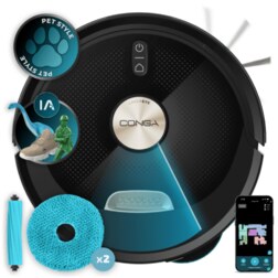 Cecotec Conga M100 Spin AI Negro