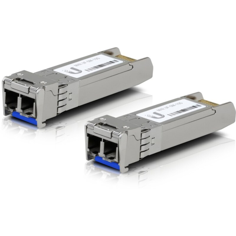 Ubiquiti UACC-OM-SM-10G-D-2 red modulo transceptor Fibra óptica 10000 Mbit/s SFP+ 1310 nm
