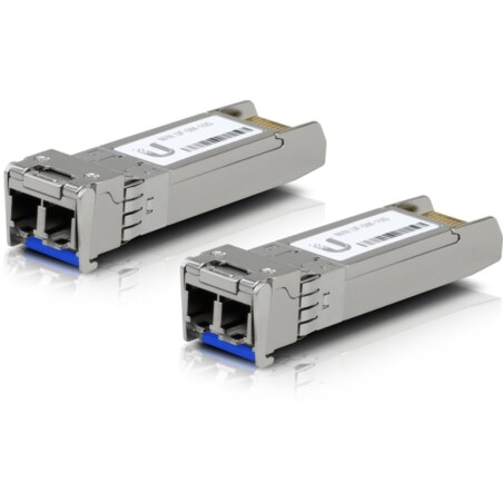 Ubiquiti UACC-OM-SM-10G-D-2 red modulo transceptor Fibra óptica 10000 Mbit/s SFP+ 1310 nm