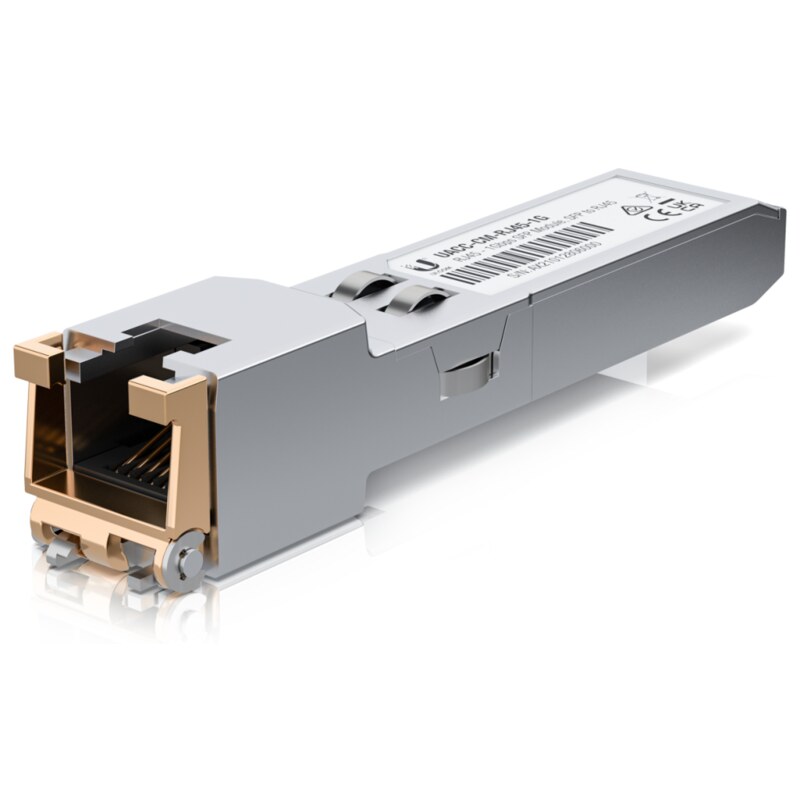 Ubiquiti UACC-CM-RJ45-1G red modulo transceptor Cobre 1000 Mbit/s RJ-45