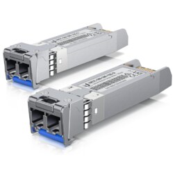 Ubiquiti UACC-OM-SM-10G-D-20 red modulo transceptor Fibra óptica 10000 Mbit/s