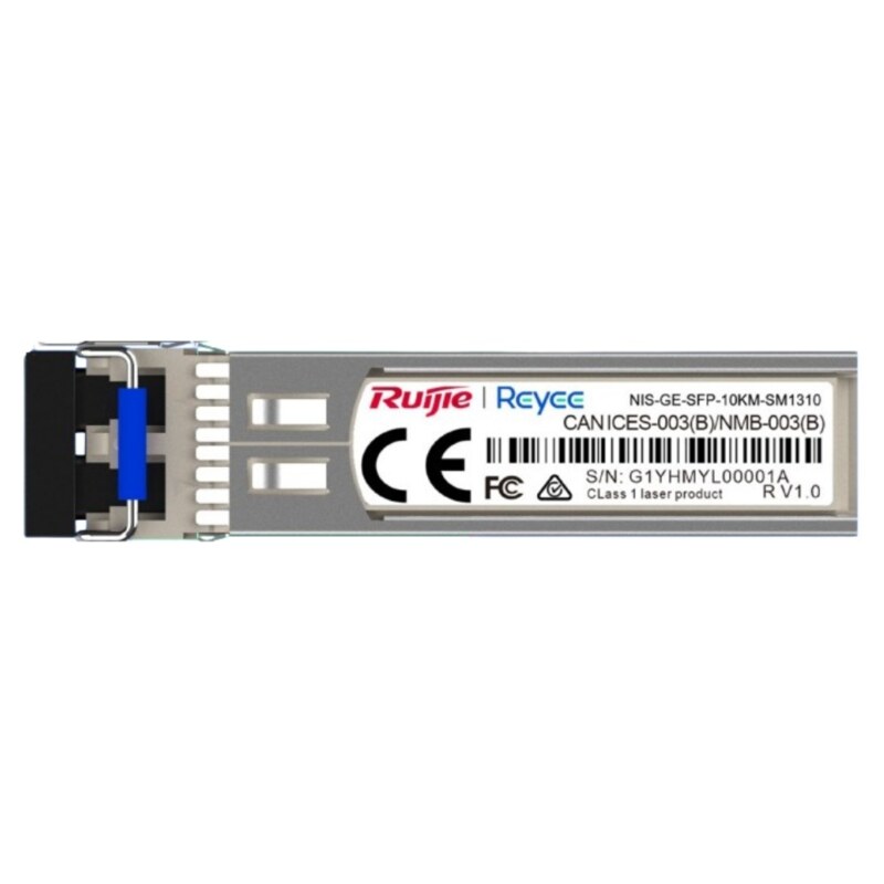 Ruijie Networks NIS-GE-SFP-10KM-SM1310 red modulo transceptor Fibra óptica 1000 Mbit/s 1310 nm