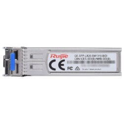 Ruijie Networks GE-SFP-LX20-SM1310-BIDI red modulo transceptor Fibra óptica 1000 Mbit/s