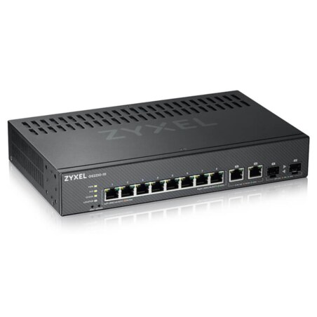 Zyxel GS2220-10-EU0101F switch Gestionado L2 Gigabit Ethernet (10/100/1000) Negro
