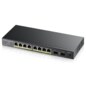 Zyxel GS1100-10HP v2 No administrado Gigabit Ethernet (10/100/1000) Energía sobre Ethernet (PoE) Negro