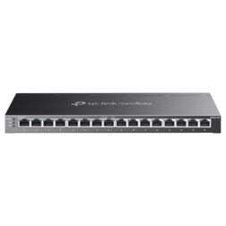 TP-Link Omada SG2016P switch Gestionado L2/L2+ Gigabit Ethernet (10/100/1000) Energía sobre Ethernet (PoE) Negro