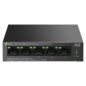 TP-Link LiteWave LS105P No administrado Fast Ethernet (10/100) Energía sobre Ethernet (PoE) Negro